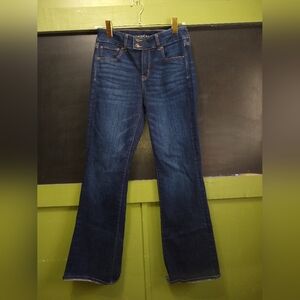 American Eagle Outfitters Dark Blue Flare Jeans
